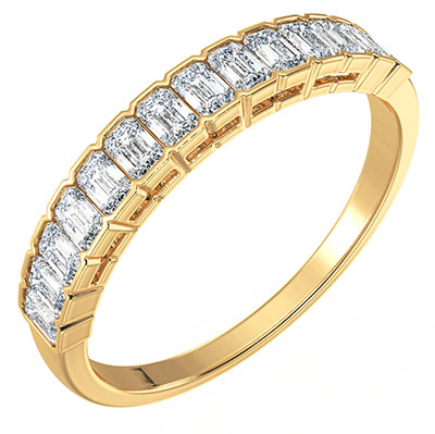 1.50 carat Lab diamonds D VVS2 Emerald ring