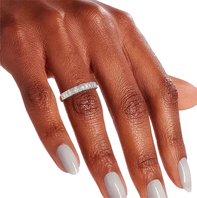 1.50 carat Lab diamonds D VVS2 Emerald ring