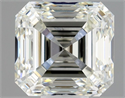 Natural Diamond 1.00 Carats, Asscher with  Cut, K Color, VVS2 Clarity and Certified by GIA