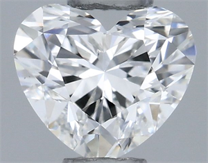 Picture of Natural Diamond 0.30 Carats, Heart with  Cut, G Color, VS1 Clarity and Certified by GIA