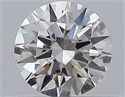 Natural Diamond 0.45 Carats, Round with Excellent Cut, G Color, IF Clarity and Certified by GIA