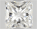 Natural Diamond 0.80 Carats, Princess with  Cut, G Color, VVS1 Clarity and Certified by GIA