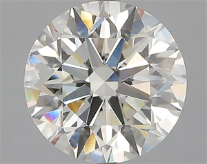 Picture of Natural Diamond 2.51 Carats, Round with Excellent Cut, I Color, VS1 Clarity and Certified by GIA
