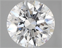 Del inventario de diamantes de laboratorio, 1.03 quilates, Redondo , Color D, claridad VVS2 y certificado IGI