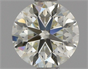 Diamante Natural 0.90 quilates, Redondo , Color K, claridad VVS2 y certificado IGI