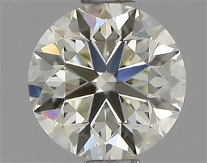 Foto Diamante Natural 0.90 quilates, Redondo , Color K, claridad VVS2 y certificado IGI de