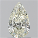 Natural Diamond 0.90 Carats, Pear with  Cut, I Color, SI1 Clarity and Certified by IGI