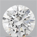 Del inventario de diamantes de laboratorio, 1.01 quilates, Redondo , Color E, claridad VS1 y certificado IGI