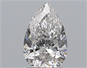 Natural Diamond 1.01 Carats, Pear with  Cut, E Color, SI2 Clarity and Certified by IGI