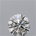 Natural Diamond 0.45 Carats, Round with Excellent Cut, G Color, VVS2 Clarity and Certified by GIA