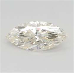 Picture of Lab Grown Diamond 1.53 Carats, Marquise with  Cut, Fancy Light Yellow Color, VS1 Clarity and Certified by IGI