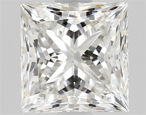 Foto Diamante Natural 1.25 quilates, Princesa , Color G, claridad VVS1 y certificado GIA de