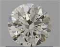Diamante Natural 0.57 quilates, Redondo , Color J, claridad VVS1 y certificado IGI