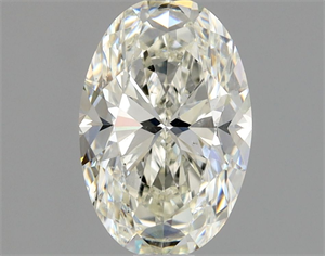 Picture of Natural Diamond 1.01 Carats, Oval with  Cut, J Color, SI2 Clarity and Certified by GIA
