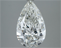 Diamante Natural 3.03 quilates, De pera , Color H, claridad VS1 y certificado GIA