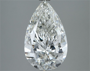 Foto Diamante Natural 3.03 quilates, De pera , Color H, claridad VS1 y certificado GIA de