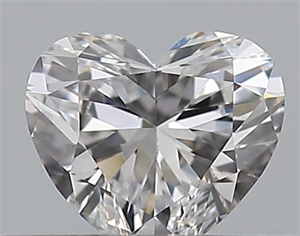 Picture of Natural Diamond 0.30 Carats, Heart with  Cut, D Color, VS1 Clarity and Certified by GIA