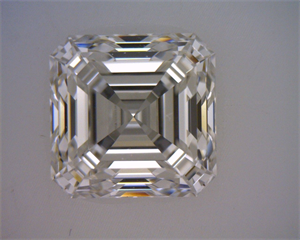 Foto Diamante Natural 1.50 quilates, Asscher , Color I, claridad VS1 y certificado GIA de