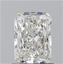Natural Diamond 1.01 Carats, Radiant with  Cut, H Color, SI1 Clarity and Certified by GIA