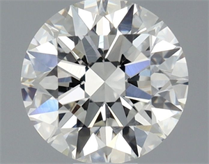 Picture of Natural Diamond 0.50 Carats, Round with Excellent Cut, H Color, VS1 Clarity and Certified by GIA