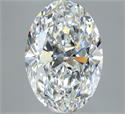Diamante Natural 2.50 quilates, Ovalado , Color E, claridad VS2 y certificado GIA