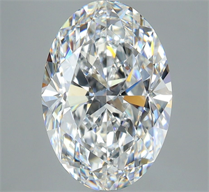 Foto Diamante Natural 2.50 quilates, Ovalado , Color E, claridad VS2 y certificado GIA de