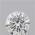 Natural Diamond 0.52 Carats, Round with Excellent Cut, E Color, SI2 Clarity and Certified by GIA