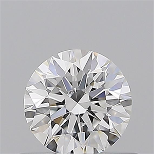 Picture of Natural Diamond 0.52 Carats, Round with Excellent Cut, E Color, SI2 Clarity and Certified by GIA