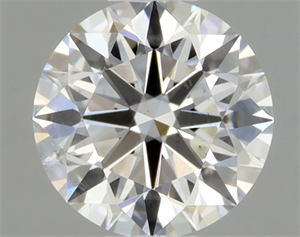 Foto Diamante Natural 0.43 quilates, Redondo , Color F, claridad SI1 y certificado GIA de