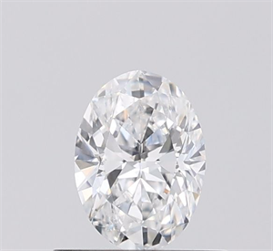 Picture of Natural Diamond 0.50 Carats, Oval with  Cut, E Color, SI1 Clarity and Certified by GIA