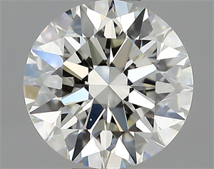 Foto Diamante Natural 0.50 quilates, Redondo , Color I, claridad SI1 y certificado GIA de