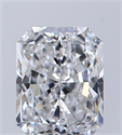 Diamante Natural 0.60 quilates, Radiante , Color E, claridad VVS1 y certificado GIA