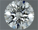 Diamante Natural 0.90 quilates, Redondo , Color K, claridad VS2 y certificado GIA