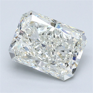 Foto Diamante Natural 3.23 quilates, Radiante , Color J, claridad SI1 y certificado GIA de