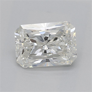 Picture of Natural Diamond 0.80 Carats, Radiant with  Cut, I Color, SI1 Clarity and Certified by GIA