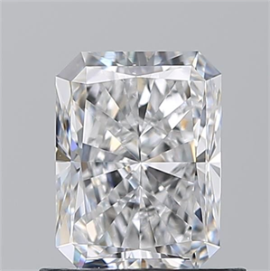 Picture of Natural Diamond 0.90 Carats, Radiant with  Cut, D Color, VS2 Clarity and Certified by GIA