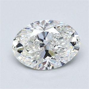 Picture of Natural Diamond 1.20 Carats, Oval with  Cut, I Color, VS2 Clarity and Certified by GIA