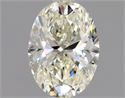 Diamante Natural 1.40 quilates, Ovalado , Color L, claridad VVS2 y certificado GIA