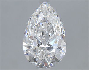 Picture of Natural Diamond 1.30 Carats, Pear with  Cut, E Color, VS2 Clarity and Certified by GIA
