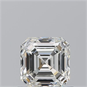Diamante Natural 0.90 quilates, Asscher , Color I, claridad VS1 y certificado GIA