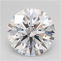 Del inventario de diamantes de laboratorio, 3.21 quilates, Redondo , Color D, claridad IF y certificado IGI