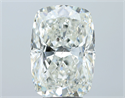 Natural Diamond 5.05 Carats, Cushion with  Cut, I Color, SI2 Clarity and Certified by GIA