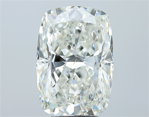 Picture of Natural Diamond 5.05 Carats, Cushion with  Cut, I Color, SI2 Clarity and Certified by GIA