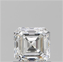 Natural Diamond 0.90 Carats, Asscher with  Cut, G Color, VVS2 Clarity and Certified by GIA
