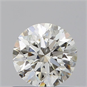 Natural Diamond 0.70 Carats, Round with Excellent Cut, J Color, VS2 Clarity and Certified by GIA