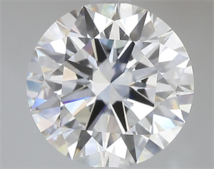 Picture of Lab Grown Diamond 3.09 Carats, Round with Ideal Cut, E Color, VVS2 Clarity and Certified by IGI