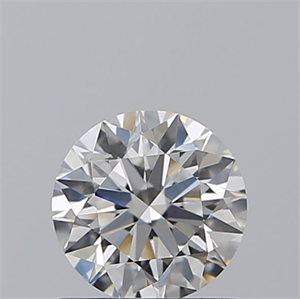 Picture of Natural Diamond 0.75 Carats, Round with Excellent Cut, H Color, VVS2 Clarity and Certified by GIA