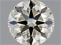 Natural Diamond 0.80 Carats, Round with Excellent Cut, L Color, SI1 Clarity and Certified by GIA