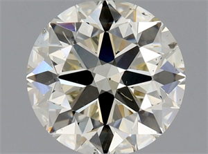 Picture of Natural Diamond 0.80 Carats, Round with Excellent Cut, L Color, SI1 Clarity and Certified by GIA