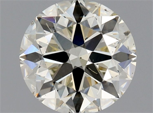 Picture of Natural Diamond 0.80 Carats, Round with Excellent Cut, L Color, SI1 Clarity and Certified by GIA